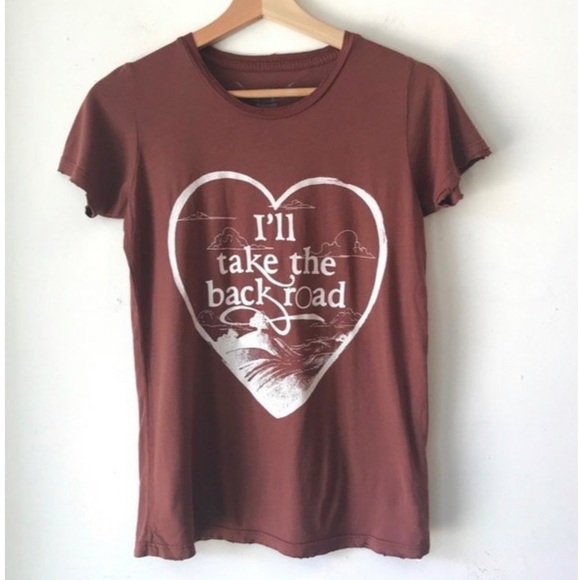 Free People Tops - Bandit Brand Take the Back Road Graphic Tee Medium